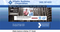 Desktop Screenshot of ellipticsystems.com